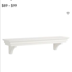 Pottery barn shelf 3 foot brand new never opened